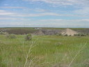 Spillway left of center, remains of Dam on the right